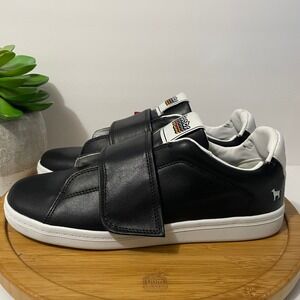 GOATS The 573 W Black Leather Sneaker Women’s 11 Chunky Strap Lo Top Skater Shoe